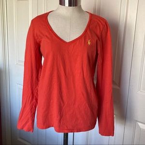 Ralph Lauren long sleeve cotton top
